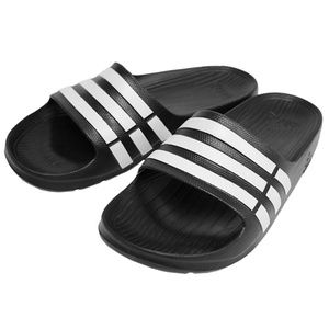 Adidas Duramo Slide Sandal Black Men's 10 New Box